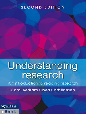 cover image of Understanding Research - An introduction to Reading Research